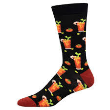 Men's Bloody Good Drink Bamboo Socks