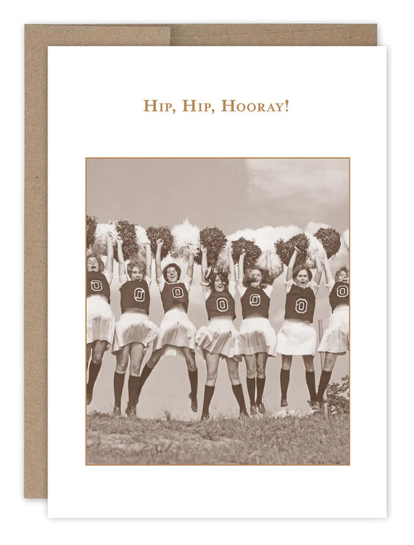 “Hip, Hip, Hooray!” Shannon Martin card - Jilly's Socks 'n Such