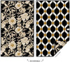 Microfiber Reversible Towel by Werkshoppe - Jilly's Socks 'n Such