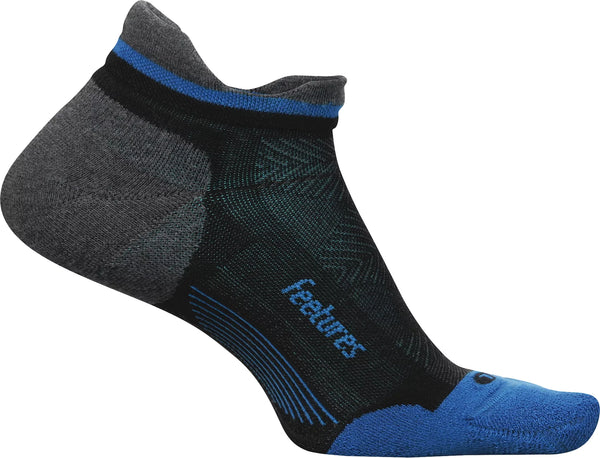 Elite Max cushion no show socks by Feetures- “Tech Blue”