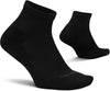 Therapeutic Max Cushion Quarter socks by Feetures “Black”