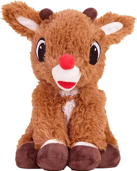 Warmies Stuffed Animals -  Rudolph Red Nose Reindeer