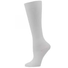 Compression Socks- Solid White