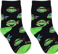 Kids Cool Socks - Teenage Mutant Ninja Turtles