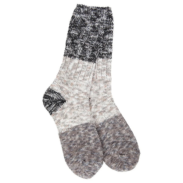 Women's World's Softest Socks - Stone CB Multi