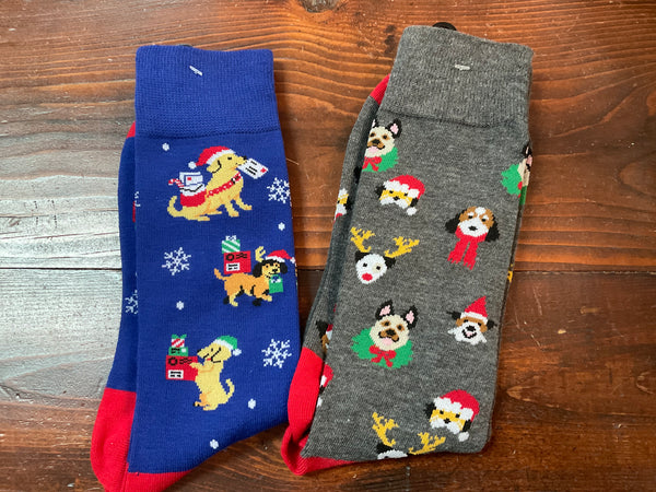 Men’s Christmas socks ( misc) - Jilly's Socks 'n Such