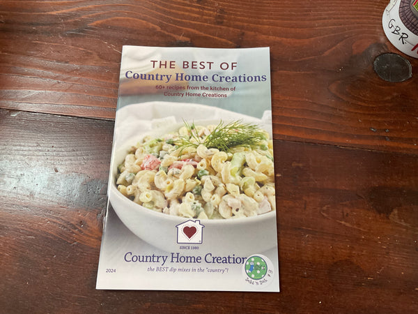 The Best of Country Home Creations Recipe Cookbooklet - Jilly's Socks 'n Such