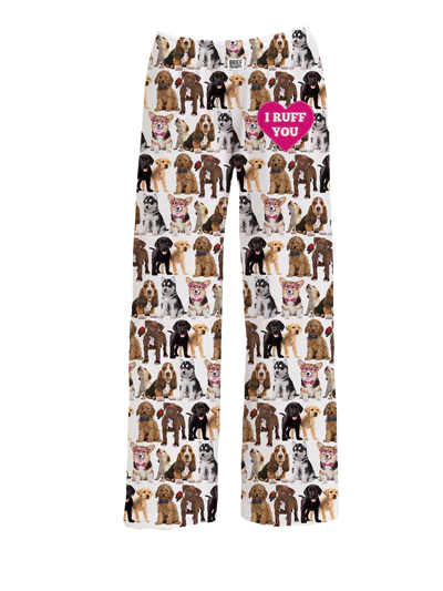 Lounge Pants by Brief Insanity “I Ruff You”