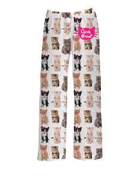 Lounge Pants by Brief Insanity “Check Meowt”