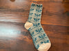 Women’s Blue Textured Socks