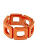 Resin Square Cutout Stretch Bracelet