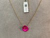 Small Flower Pendant Necklace