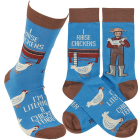 I raise chickens Socks - One Size