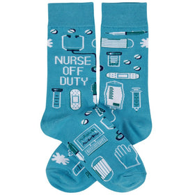 Nurse off duty Socks - One Size