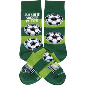 Awesome soccer player Socks - One Size