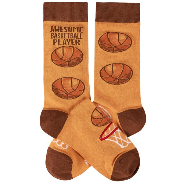 Awesome basketball player Socks - One Size - Jilly's Socks 'n Such