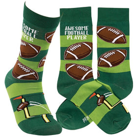 Awesome football player Socks - One Size