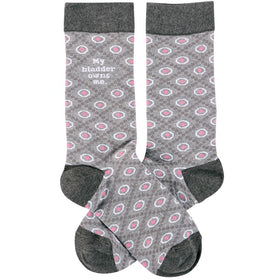 My bladder owns me Socks - One Size