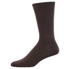 Men's Brown bamboo blend Socks