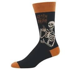 Men's Death before Decaf Socks