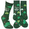 “These are my LUCKY Socks” Socks - One Size - Jilly's Socks 'n Such