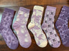 Women’s Purple Textured Socks