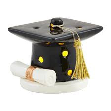 Graduation  cupcake light up sitter - Jilly's Socks 'n Such