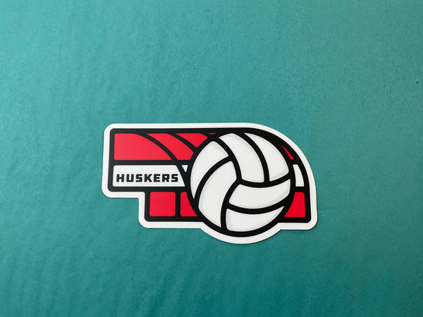 Nebraska stickers - Jilly's Socks 'n Such