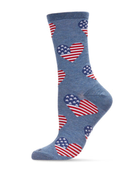 Women’s Americana Love Bamboo Socks