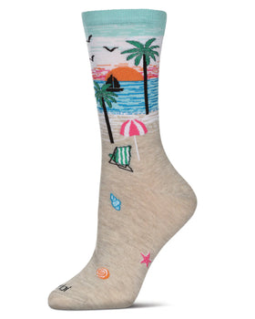 Women’s Beach Bamboo Socks