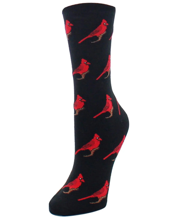Women’s Cardinal Bamboo Socks - Jilly's Socks 'n Such