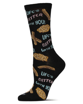 Women’s Churros Funnel Cake Bamboo Socks