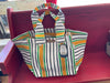 Sun N Sand Oversized Striped Mesh Totes - Jilly's Socks 'n Such
