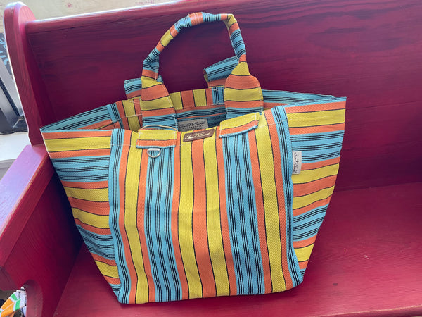 Sun N Sand Oversized Striped Mesh Totes - Jilly's Socks 'n Such