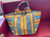 Sun N Sand Oversized Striped Mesh Totes