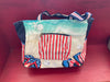 Sun N Sand Patriotic Beach Flip flops Oversized Tote - Jilly's Socks 'n Such