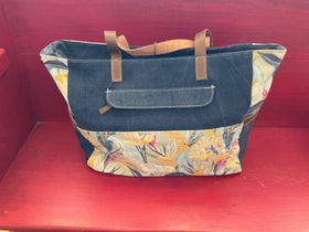 Sun N Sand Tropical Shoulder Tote