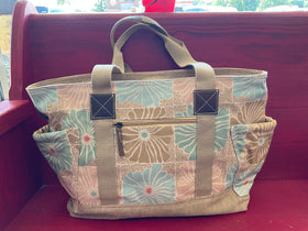 Sun N Sand Flower Shoulder Tote