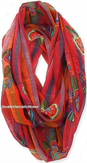 Sun n Sand Laurel Burch Elena cat Infinity Scarf