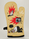 It’s a Great Day to Yell at Football Oven Mitt - Jilly's Socks 'n Such