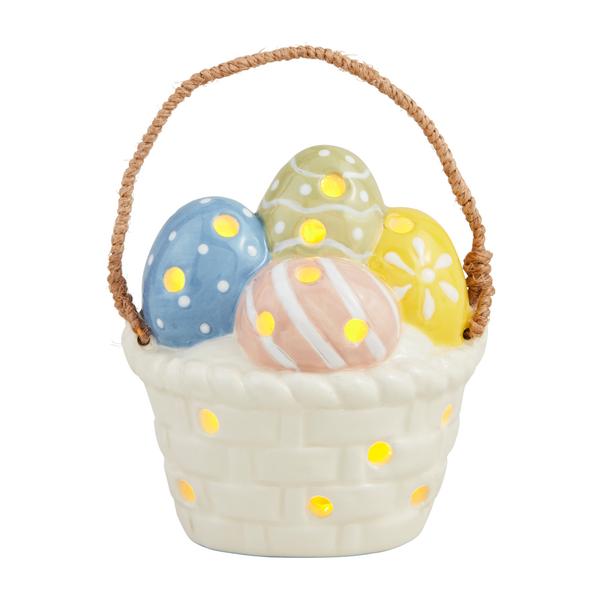 Easter Basket Light-up Sitter - Jilly's Socks 'n Such