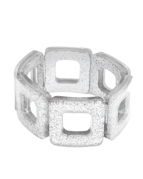 Resin Square Cutout Stretch Bracelet - Jilly's Socks 'n Such
