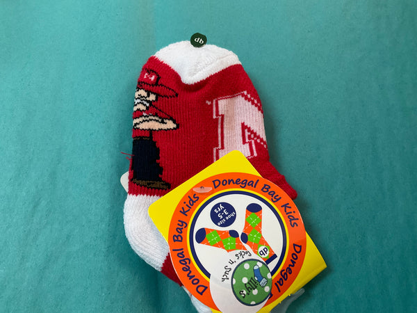 Donegal Bay- Youth Nebraska Socks - Jilly's Socks 'n Such