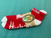 Nebraska Footie Socks , donegal bay
