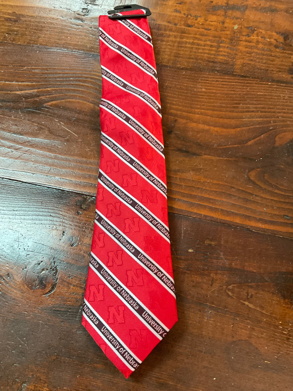 University of Nebraska Men’s Silk Ties - 2 selections - Jilly's Socks 'n Such