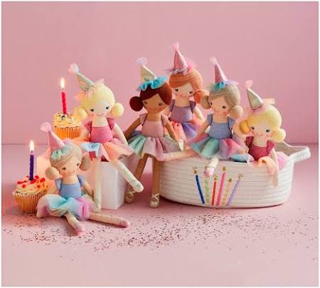 12” Birthday Bestie doll - Jilly's Socks 'n Such