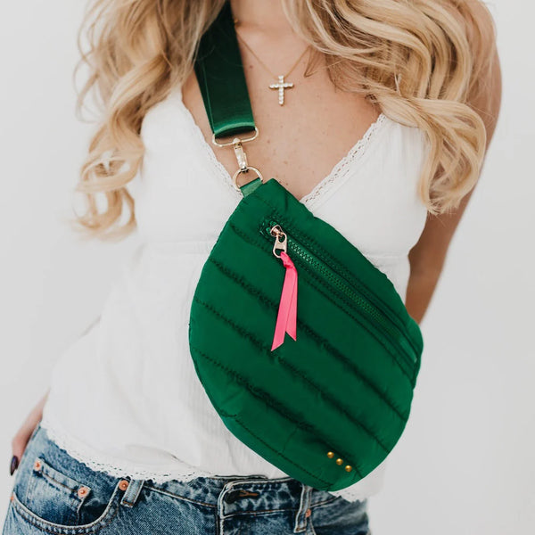 Pretty Simple Puffer BUM Bag - Jilly's Socks 'n Such