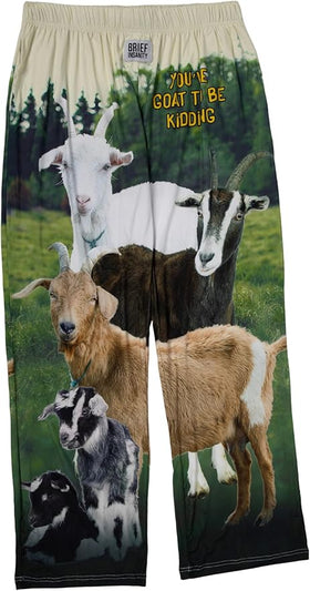 Lounge Pants by Brief Insanity “You’ve Goat to be Kidding Me”