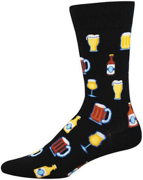 Men’s Get Your Beer Glasses On Socks
