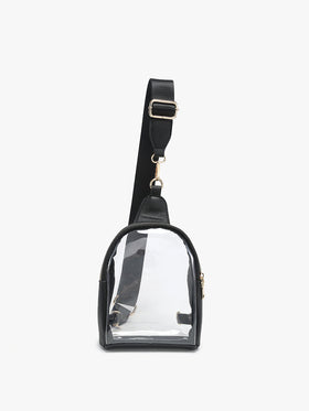 Jen & Co- Ellen Clear Sling - black